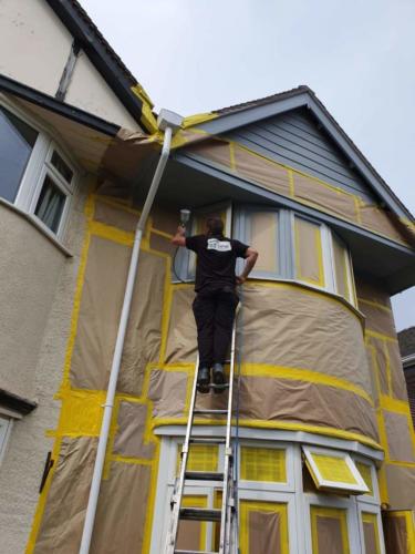 Painting UPVC Windows York
