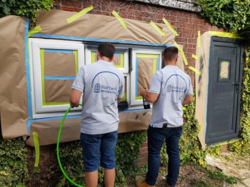 Spraying UPVC Windows cost York