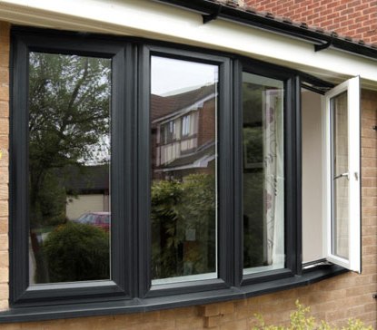 Spraying UPVC Windows in York